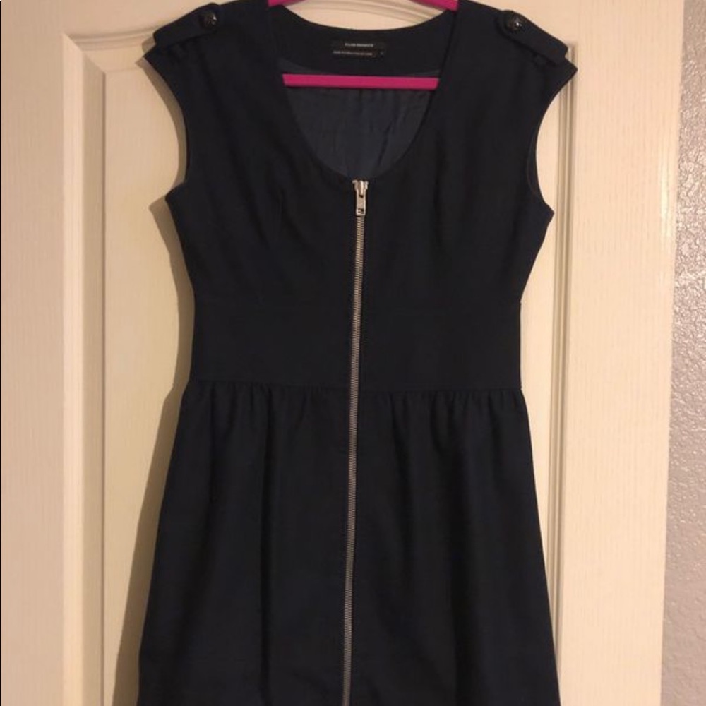 Club Monaco Navy Wool Dress